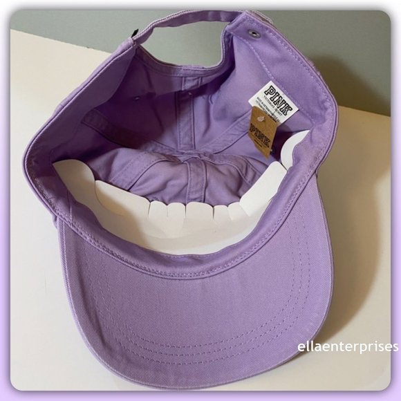 VS Pink Hat Purple Silver Baseball Cap - Picture 4 of 5